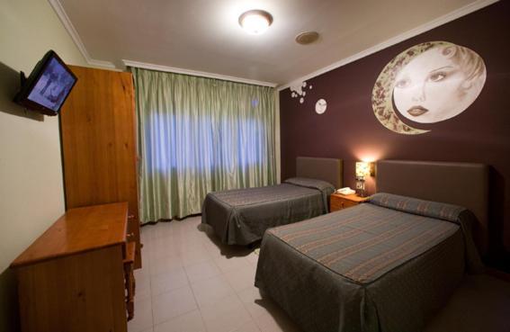 Hostal Restaurante Terra Cha Vilalba Kamer foto