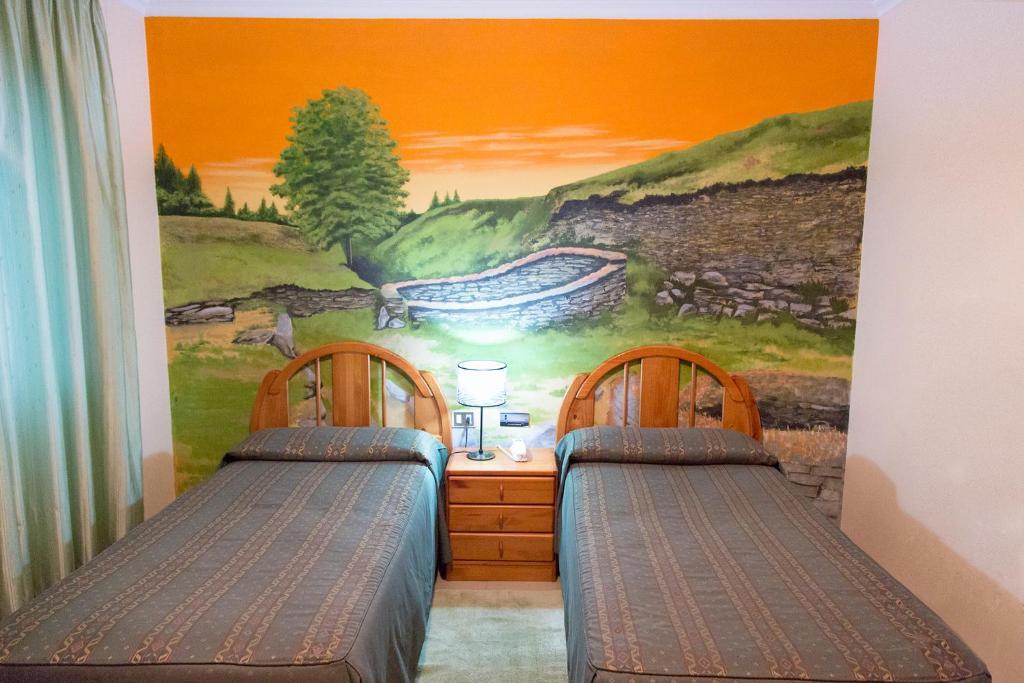 Hostal Restaurante Terra Cha Vilalba Buitenkant foto